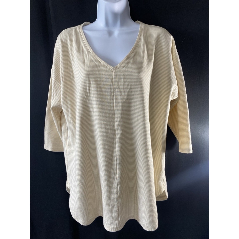 Pure Jill Womens Shirt Size Medium Rich Mom Classic Super Soft Preppy Career Y2K